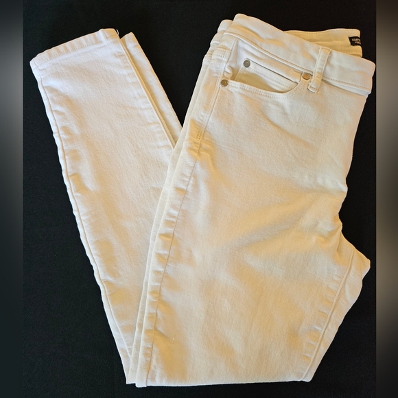 Simply Vera Wang Skinny White Jeans, women's size 8 - Picture 5 of 8